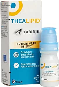 TheaLipid Dry Eye Relief Eye Drops - 10ml
