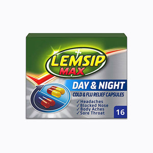 Lemsip Max Day & Night Cold & Flu – 24 Capsules