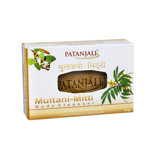 1 Pack Patanjali Multani Mitti Body Cleanser Soap
