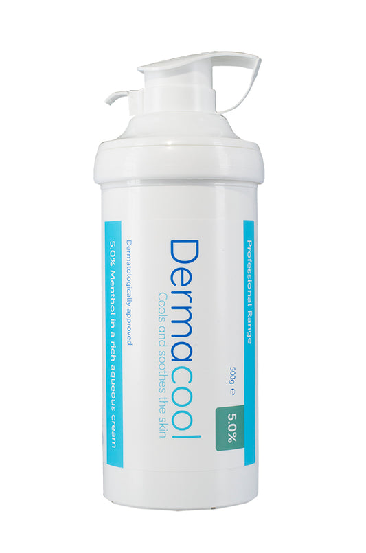 Dermacool Forte Menthol Aqueous Cream 5% Pump Dispenser