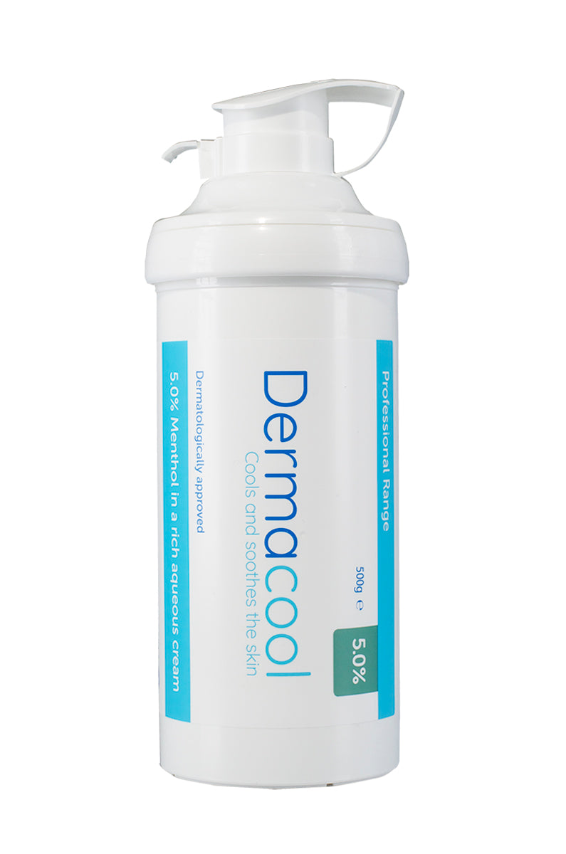 Dermacool Menthol Aqueous Cream 5% Pump Dispenser