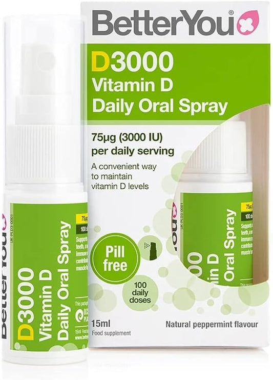BetterYou Oral Spray Dlux 3000