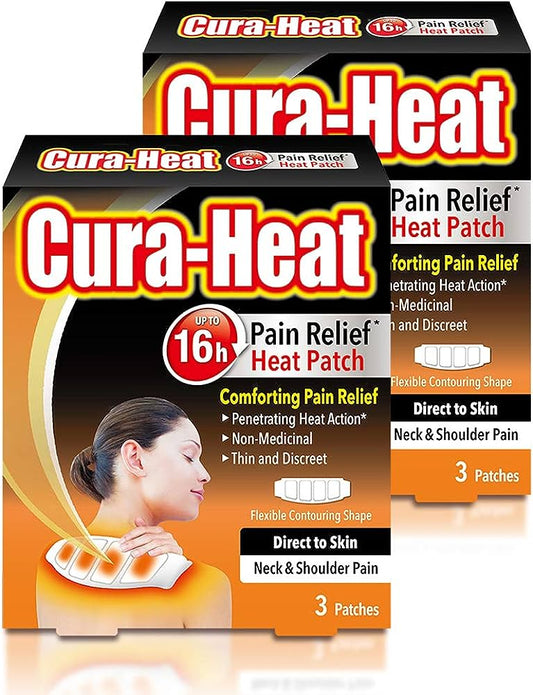 Cura Heat Neck to Skin 3 patches
