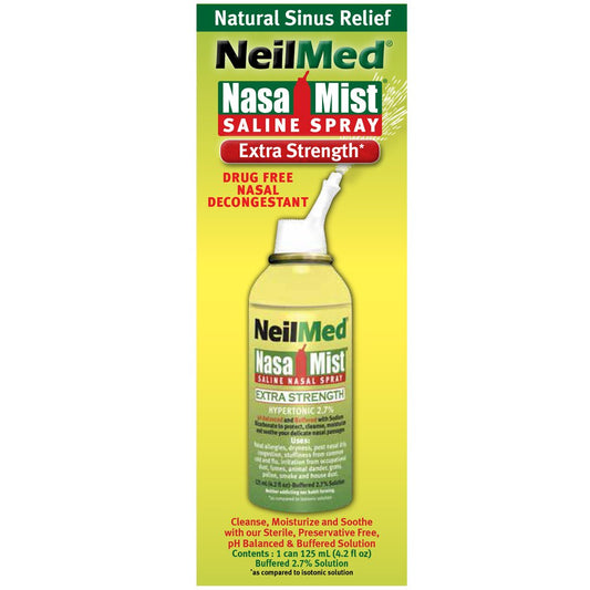 Neilmed NasaMist Saline Spray Extra Strength - 125ml