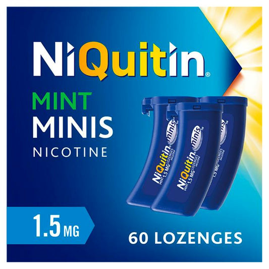 NiQuitin Minimint 1.5mg 60 Lozenges