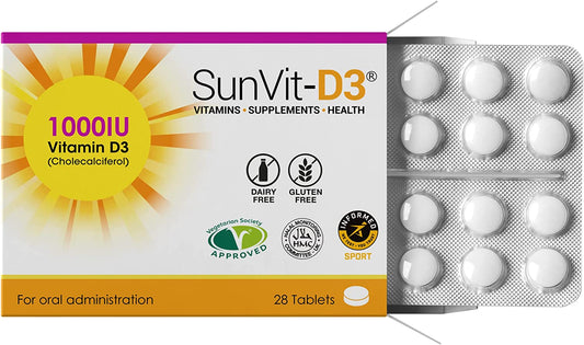 SunVit-D3 1000IU Vitamin D3