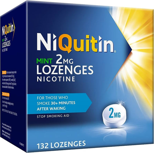 NiQuitin Lozenges 2mg Mint 132
