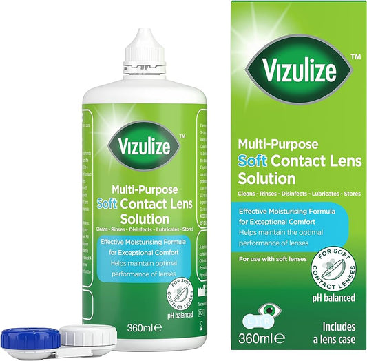 Vizulize Multi-Purpose Soft Contact Lens Solution 360ml
