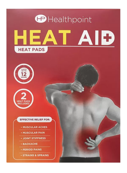 Healthpoint Heataid Heat Pads 2s