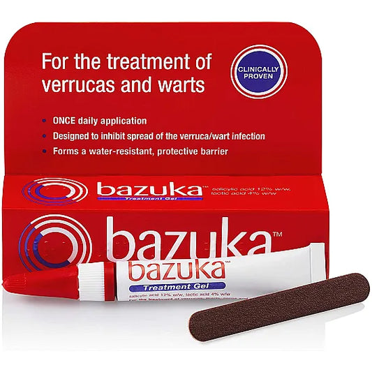 Bazuka Treatment Gel with Emery Board - 6g