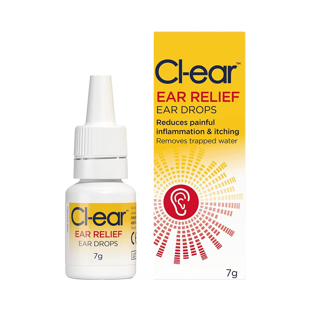 7g Clear Ear Relief Drops FastActing, Soothing Solution for Ears