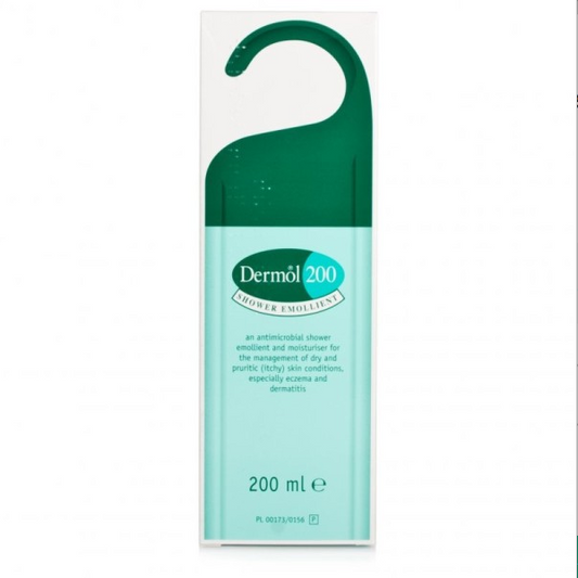Dermol 200 Shower Emollient – 200ml
