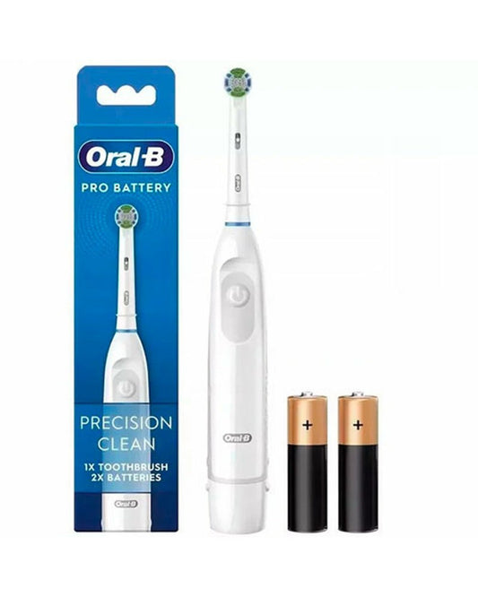 Oral-B Precision Clean Battery-Powered Electric Toothbrush