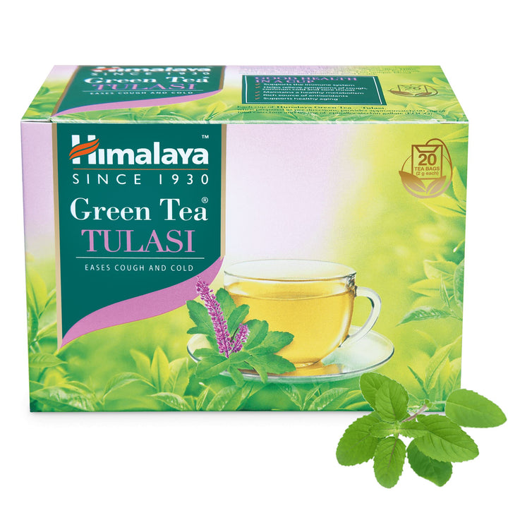 Himalaya Green Tea Tulasi Easis Cough and Cold Vision Pharmacy