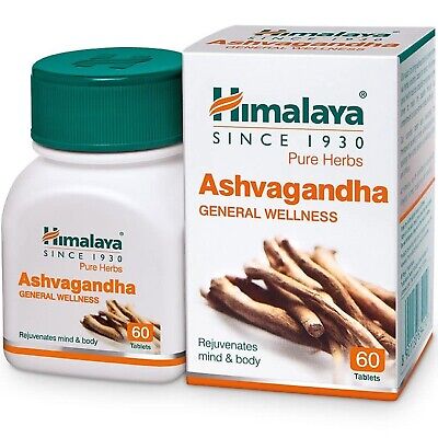 HIMALAYA Natural Ashvagandha for Immunity and Overall Health (60 tabs)