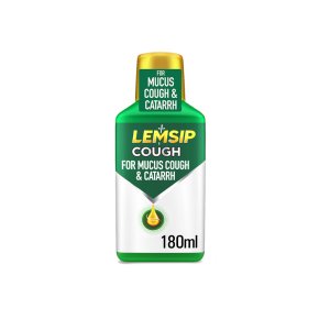 Lemsip Cough 180ml Muscus Cough & Catarrh