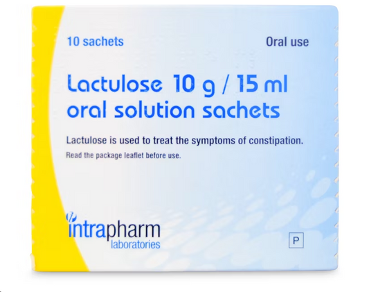 Lactulose 10g/15ml Oral Solution 10 Sachets