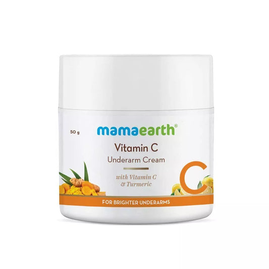 Mamaearth Underarm Cream Vitamin C & Turmeric for Brighter Underarms – 50g