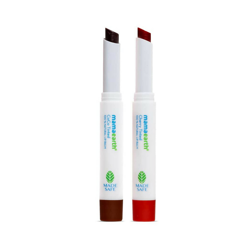 Mamaearth CoCo and Cherry Tinted 100 Natural Lip Balms Vision Pharmacy