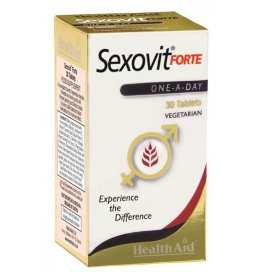 Health Aid Sexovit Forte Tablets - 30 Pack