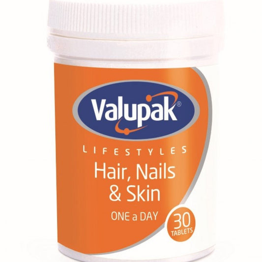 Valupak Lifestyles Hair, Nails & Skin Tablets 30's