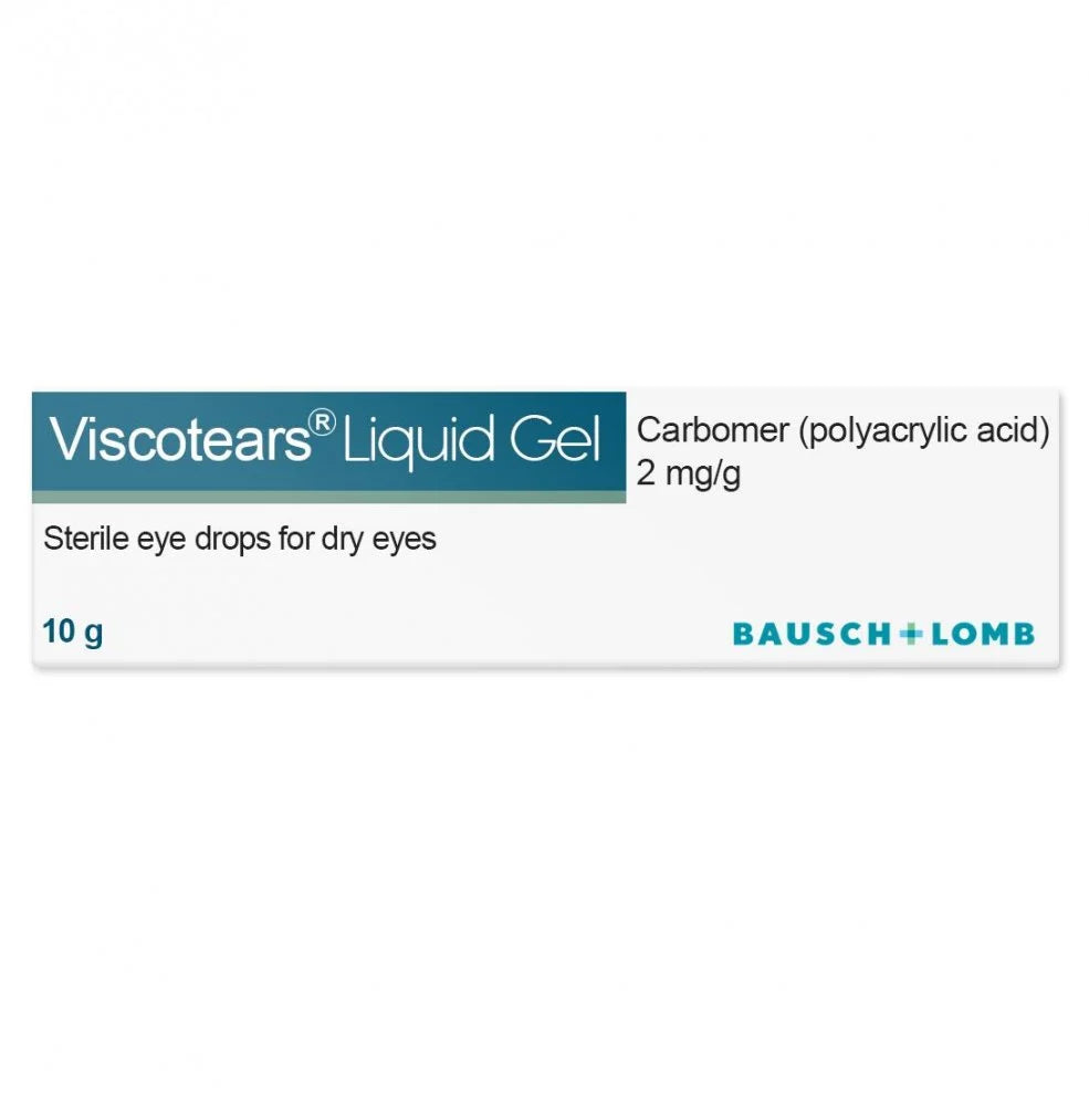 Viscotears Liquid Gel For Dry Eye Treatment - 10g