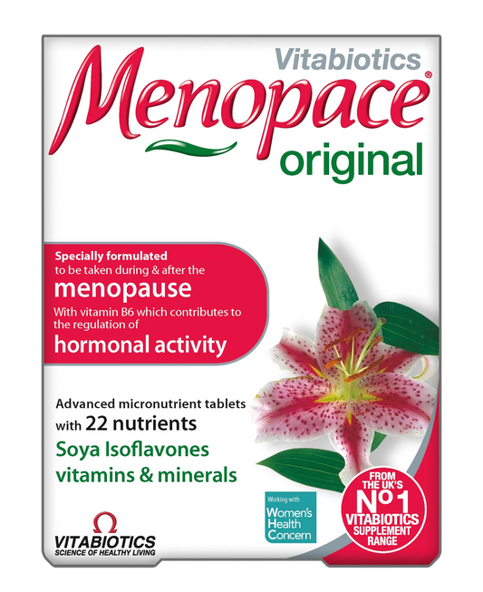 Vitabiotics Menopace – 30 Tablets