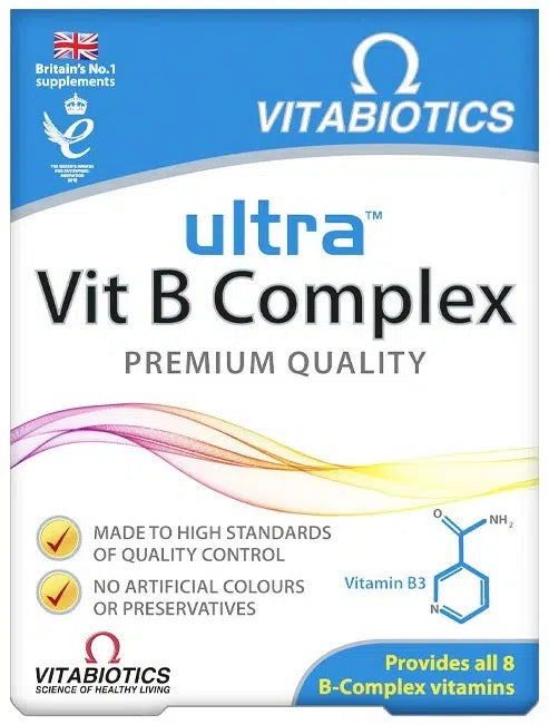 Vitabiotics Ultra VitaminB Complex – 60 Tablets