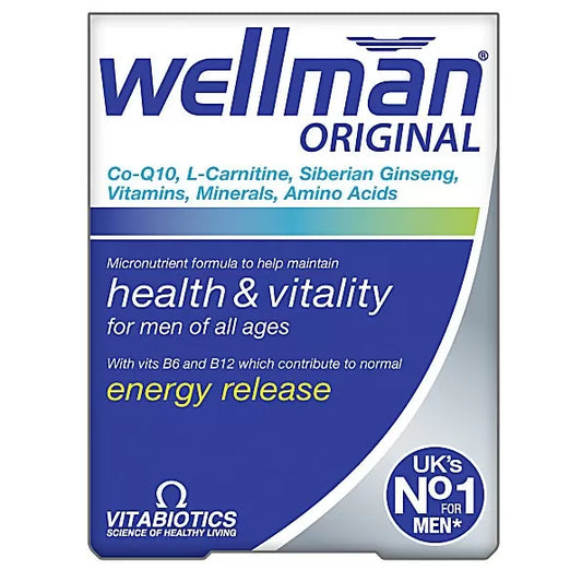 Vitabiotics Wellman Original – 30 Tablets