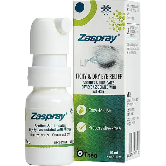 Zaspray Dry Eye Relief Spray - 10ml