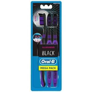 Oral-B Toothbrush AA Clean Black 40 Medium