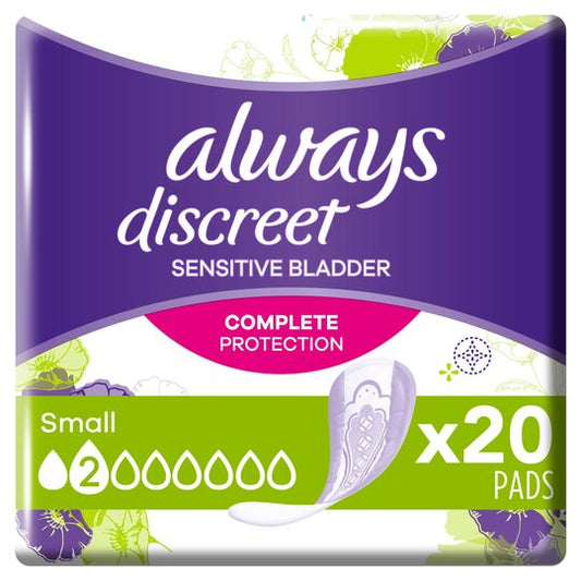 Always Discreet Pads Small - 20 Pads