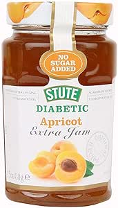 Stute Diabetic Jam Apricot 430g