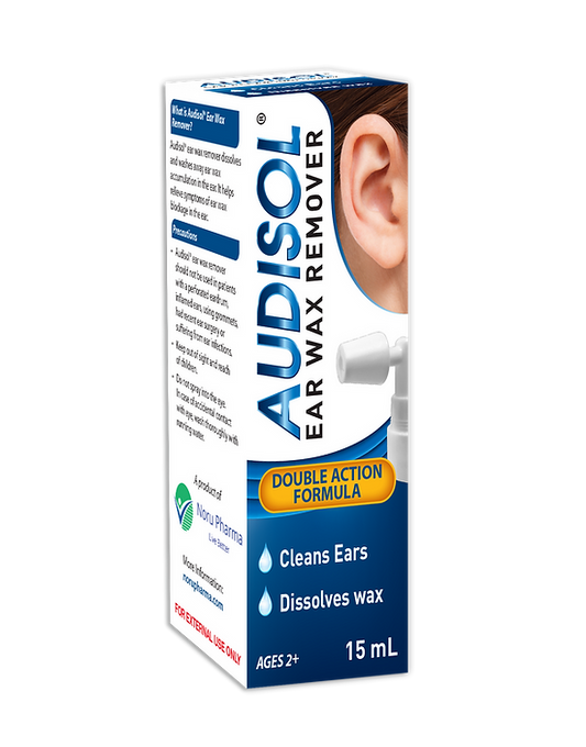 Audisol Ear Wax Remover Spray 15ml