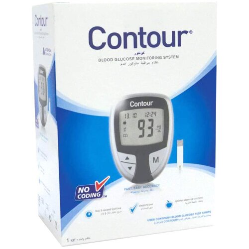 Contour Blood Glucose Monitoring System 1 Kit (Packaging May Vary)