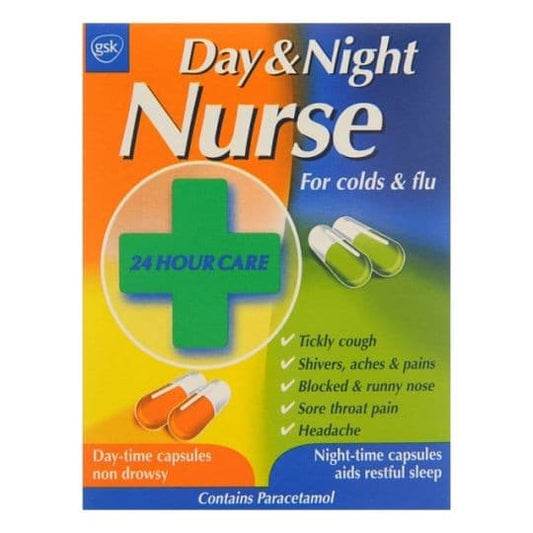 Day & Night Nurse Capsules 24s
