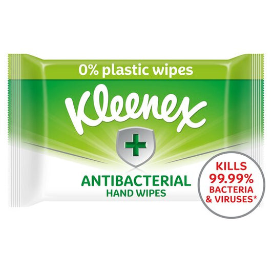 Kleenex Plastic Free Antibacterial Wipes 36