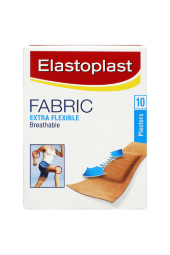 Elastoplast Fabric Extra Flexible Plasters 10 Strips
