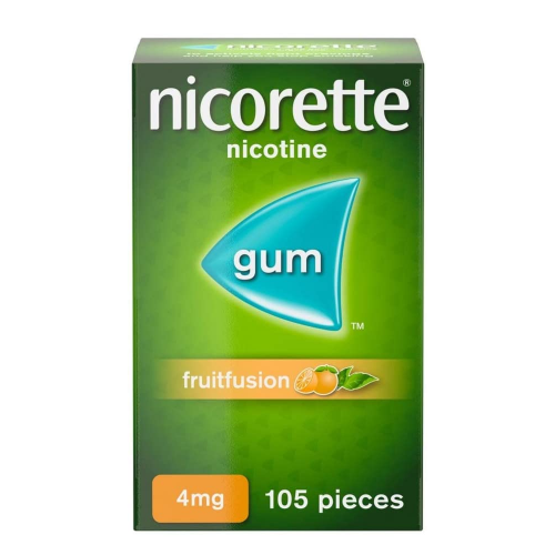 Nicorette Gum Fruitfusion 4mg - 105 Pack