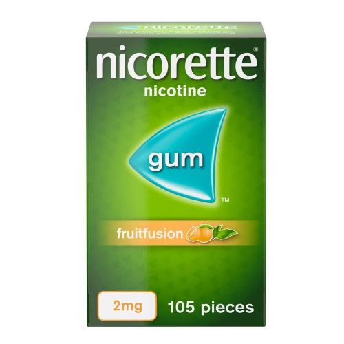 Nicorette Gum Fruitfusion 2mg