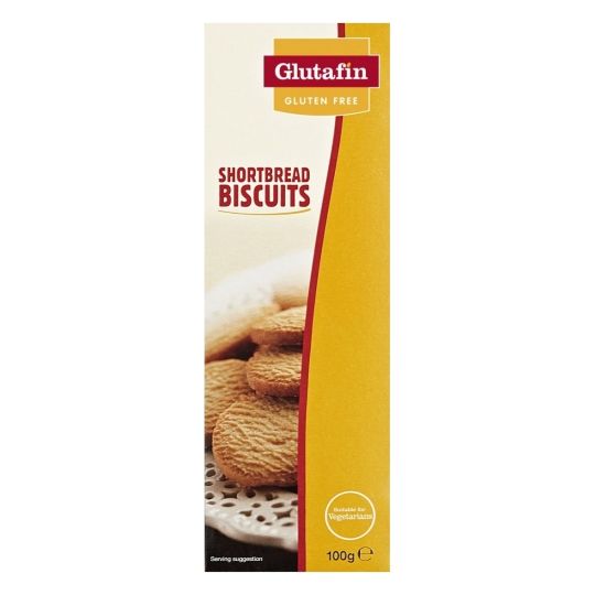 Glutafin 100g Shortbread Biscuits Delicious GlutenFree Snacks