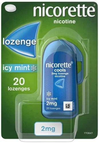 Nicorette Icy Mint 2mg Nicotine Lozenges
