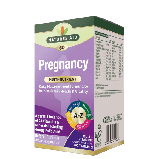 Natures Aid Pregnancy Multi-Nutrient 60 Tablets