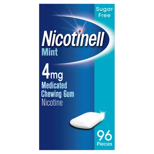Nicotinell Mint Gum 4mg - 96 Pieces