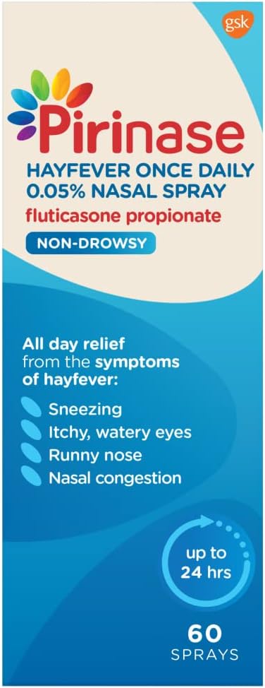 Pirinase Hayfever Relief Nasal Spray - 60 Sprays