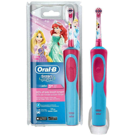 Oral-B Stages Power Kids Disney Princess Electric Toothbrush 3+
