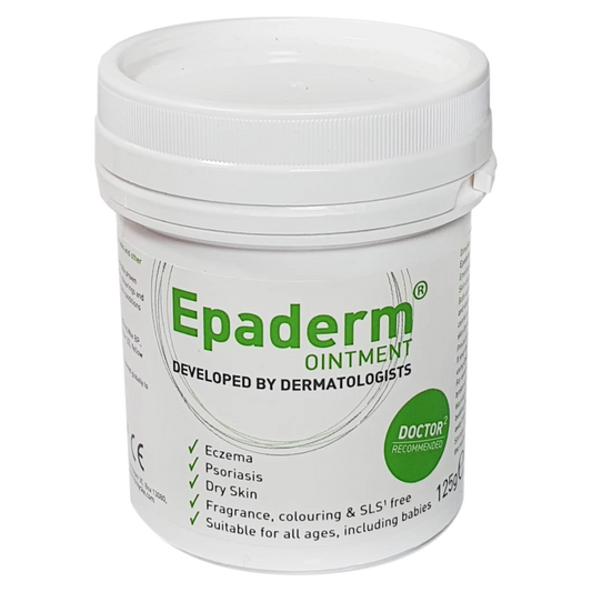 Epaderm 125g - Ointment for Eczema, Psoriasis & Other Dry Skin Conditions