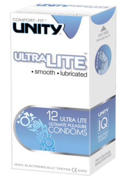 Unity Ultra Lite Condoms 12 Pack