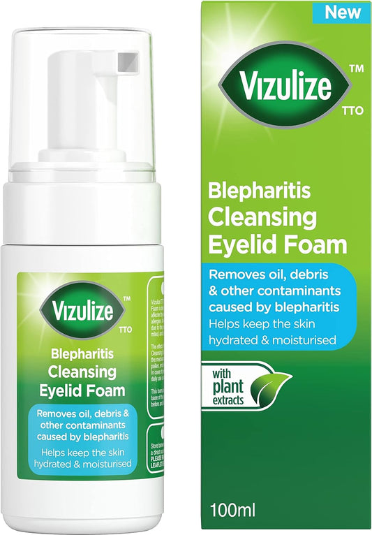 Vizulize Blepharitis Eye Lid Foam 100ml