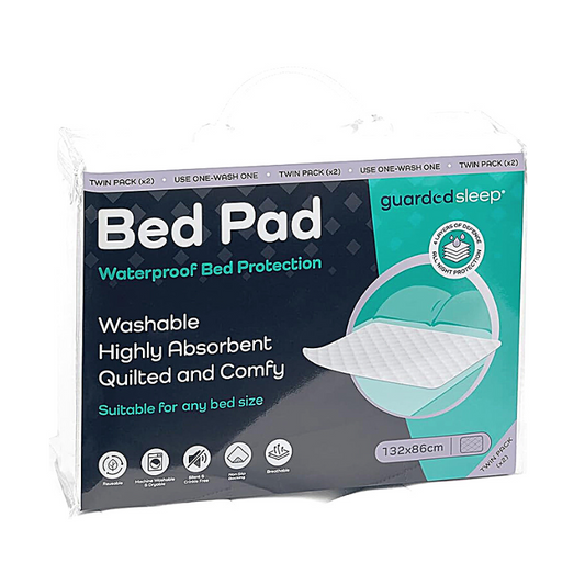 GuardedSleep Waterproof Bed Pad 132x86cm